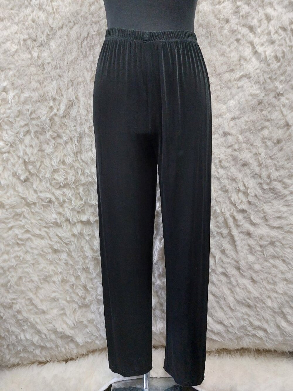 Chico's Travelers Women's Black Pull Up Jogger Pants Size 0